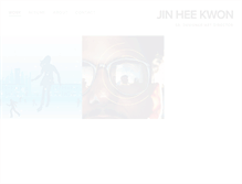 Tablet Screenshot of kwonjinhee.com